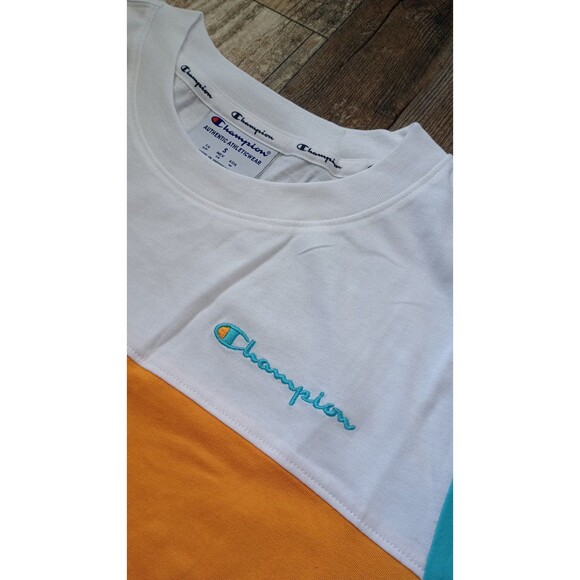 NWT Women's Champion Moisture Wicking Color Block T-Shirt Dress, Small - Picture 5 of 10